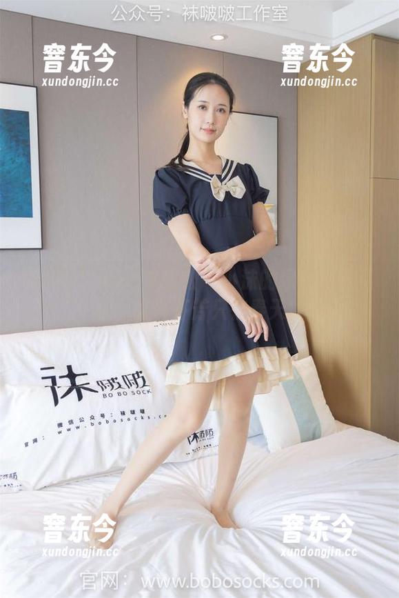 BoBoSocks袜啵啵 - 小沫的绿色丝袜私拍，谁说芬芳只在春天？