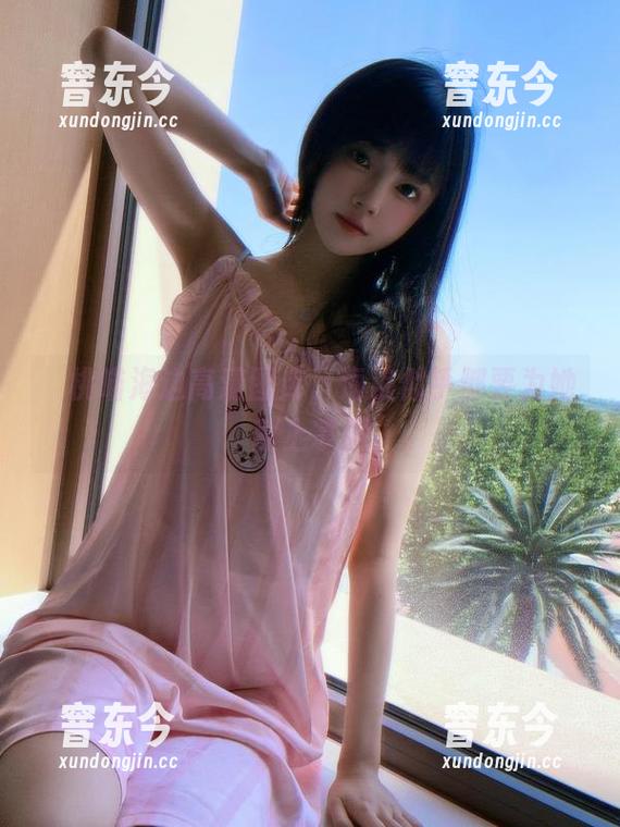 桜桃喵海边高清图库，海浪似乎都要为她献上掌声