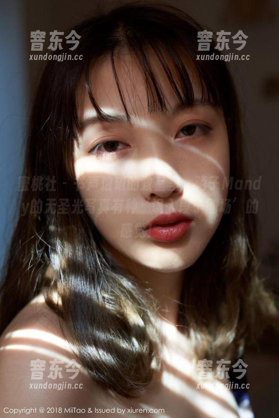 蜜桃社 - 书声琅琅的教室里，陌子Mandy的无圣光写真有种‘误入段子剧场’的感觉！