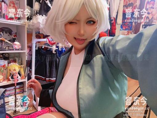 贝贝琪Becky在镇海，图集中的精选画面总是散发着光
