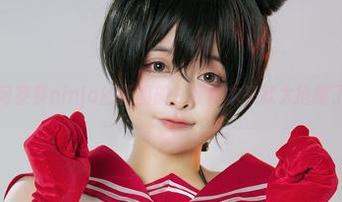 阿寨寨ninja的新图册，红裙本来就太抢眼了
